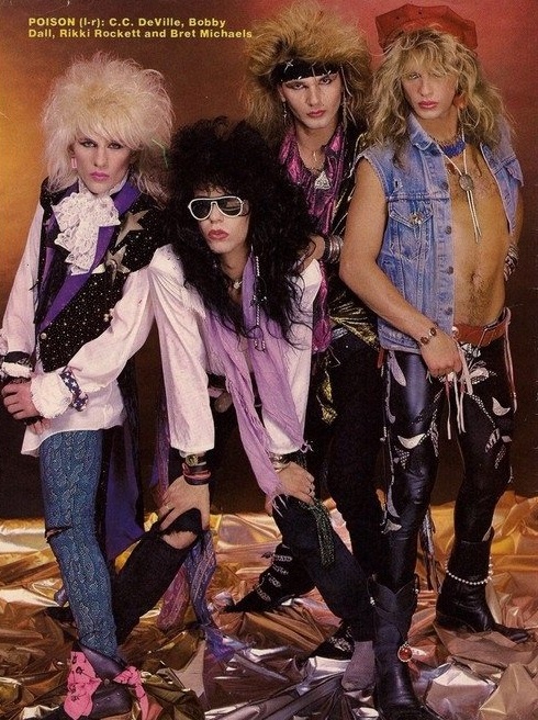 poison past tours