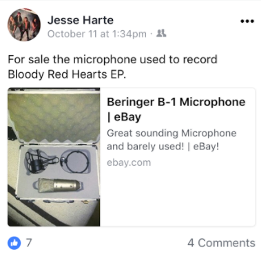 eBroke … SouthGang singer Jesse Harte selling random items on internet –  Metal Sludge