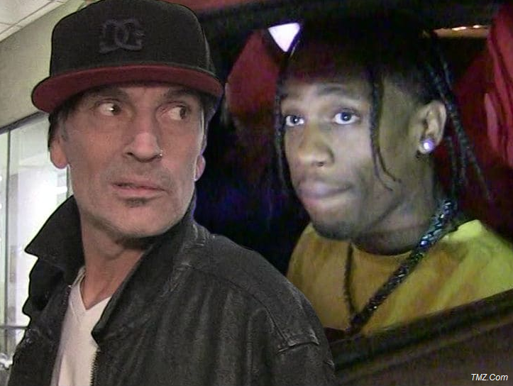 LOOP LIFT … Tommy Lee calls Rapper Travis Scott a 'f**king idiot