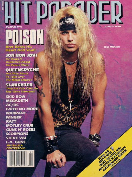 Bret_Michaels_Hit_Parader_1991_cover_Tuff_Diaries_Aug_2019_1