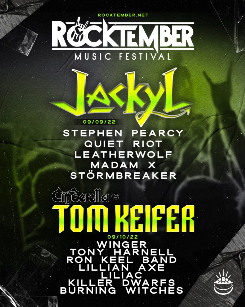 ROCK THIS … RockTember announces Sept. 9th & 10th 2022 with Tom Keifer