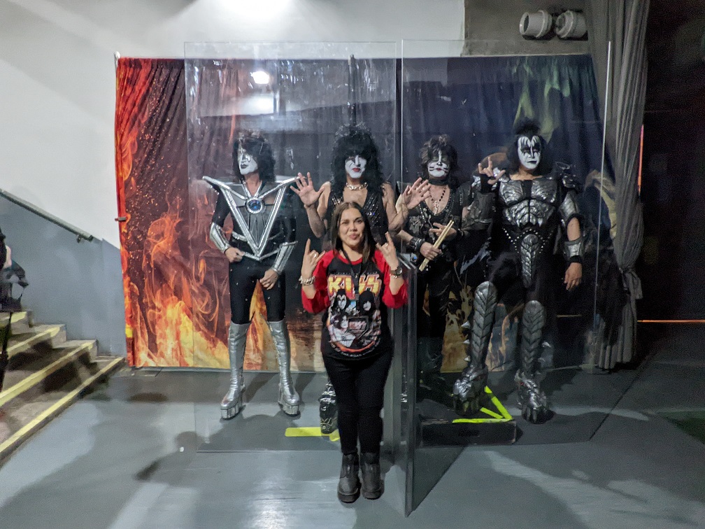 FISH TANK … The KISS Meet n’ Greet includes Photo with KISS as the band