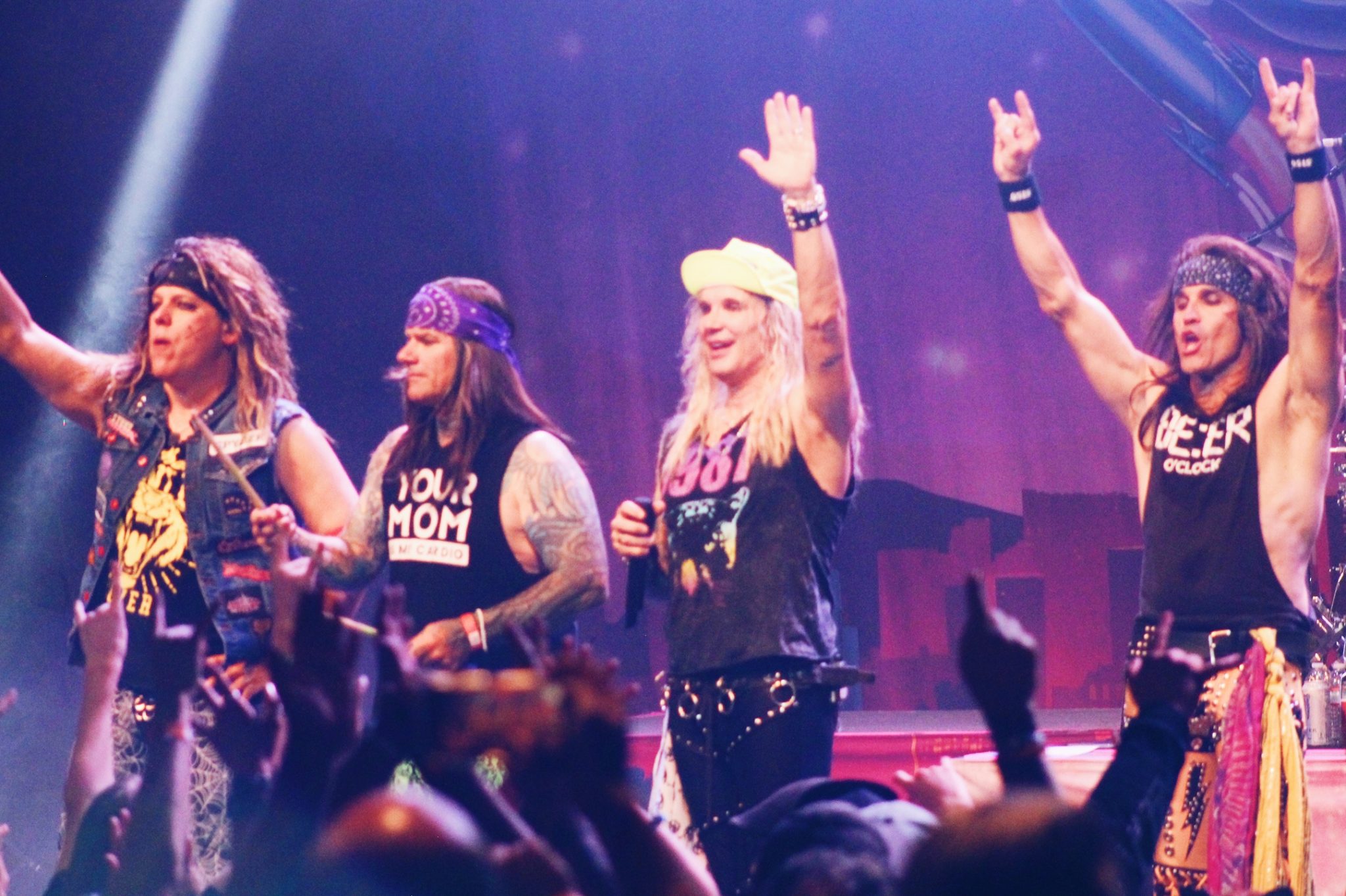 LIVE REVIEW … Steel Panther bring their raunch n’ roll back to