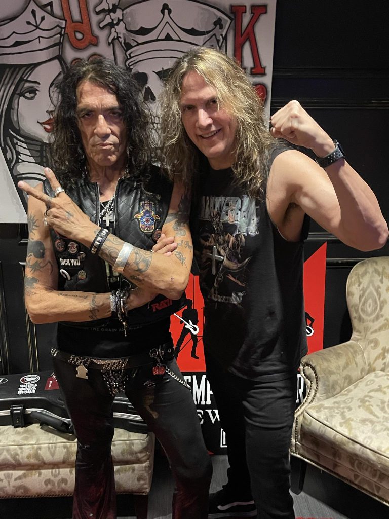 BLAS FOR MORE … Stephen Pearcy the Voice of RATT has added Blas Elias of Slaughter on drums